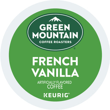 Green Mountain Coffee Roasters French Vanilla Keurig Single-Serve K-Cup Pods, Light Roast Coffee, 72 Count