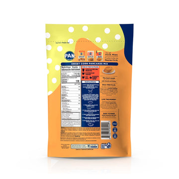 P.A.N Sweet Corn Pancakes Mix - Gluten Free Easy to Prepare 1 lb (Pack of 2)
