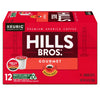 Hills Bros. Gourmet Blend Coffee, Single Serve Keurig K-Cup Pods, Medium Roast Coffee, 12-Count Box