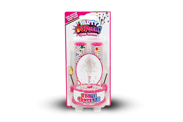 BEST PARTY EVER! Confetti Candle Cake Topper, Shower Your Cake in Edible Confetti Sprinkles, Fun Way to Celebrate Birthdays, Par