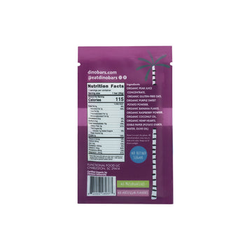 Dino Bars | Organic Fruit Bar For Kids | Organic Toddler Bars And Dinosaur Snacks | Fruit + Oats + Hemp Hearts + Coconut Oil Wit