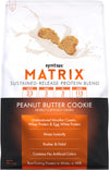 Syntrax Nutrition Matrix Protein Powder, Sustained-Release Protein Blend, Real Cookie Pieces, Peanut Butter Cookie, 5 lbs