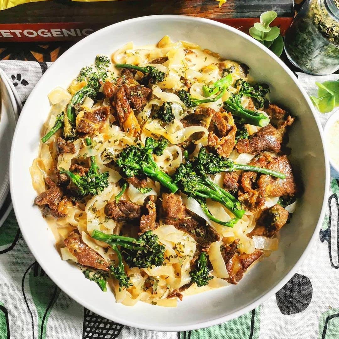 Miracle Noodle Organic Ready To Eat Fettuccine Noodles, Low Calorie, Vegan Friendly, Kosher, Keto & Paleo, Usda Certified Organic, Gluten Free & Non-Gmo, 7 Ounce (Pack Of 6)