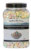 Assorted Party Mints By Medley Hills Farm In Reusable Container 1.5 Lbs. - Great Wedding Mints For Guests, Baby Shower Or Birthday Party - Product Of Usa