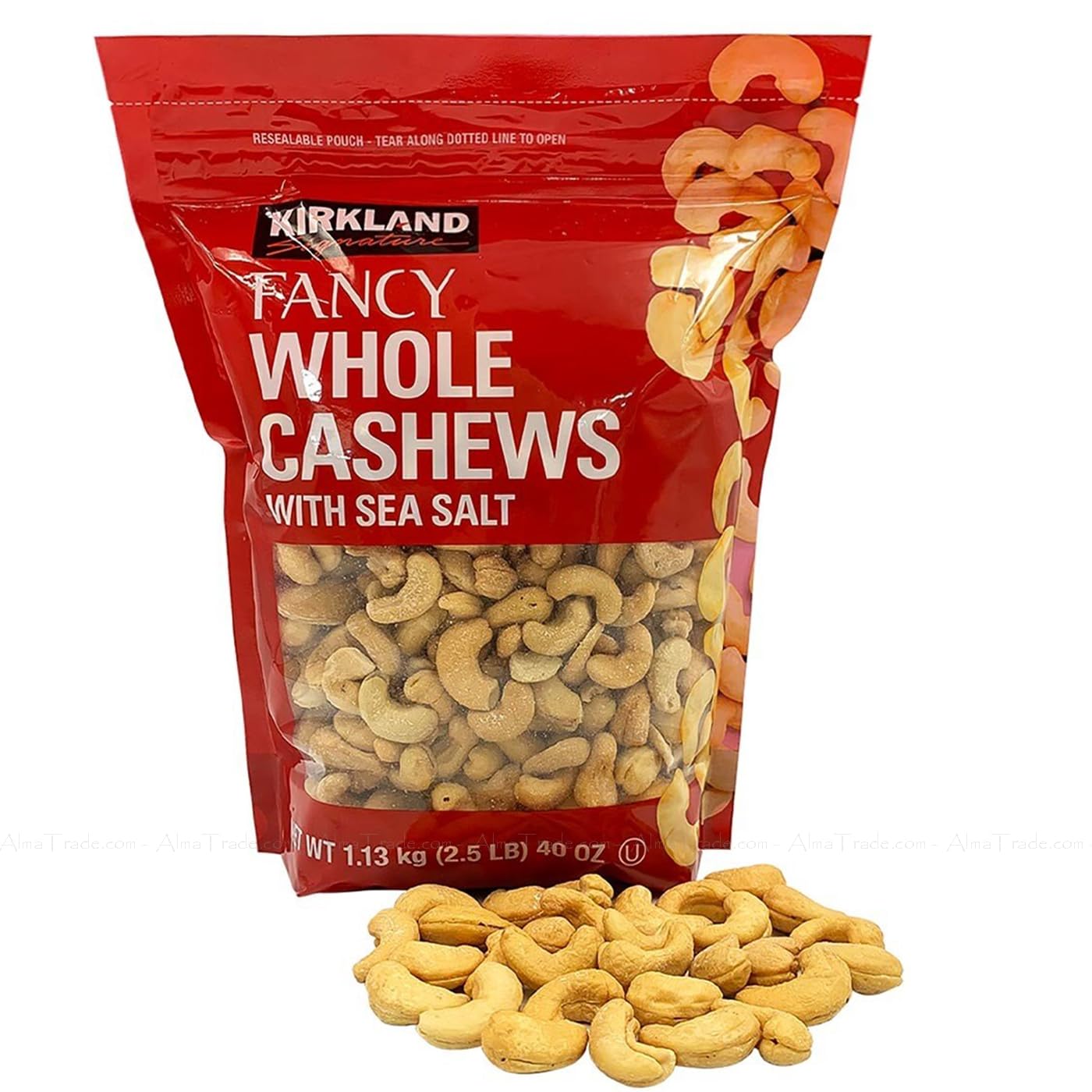 Kirkland Signature Organic Cashews 1.13Kg
