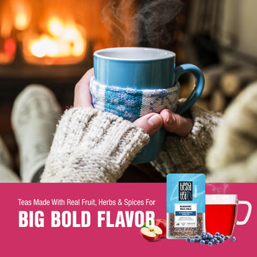 Tiesta Tea - Tiesta'S Top Loose Leaf Tea Gift Box | Medium Caffeinated Tea Variety Pack | Make Hot & Iced Tea | 3 Pouches Of Ass