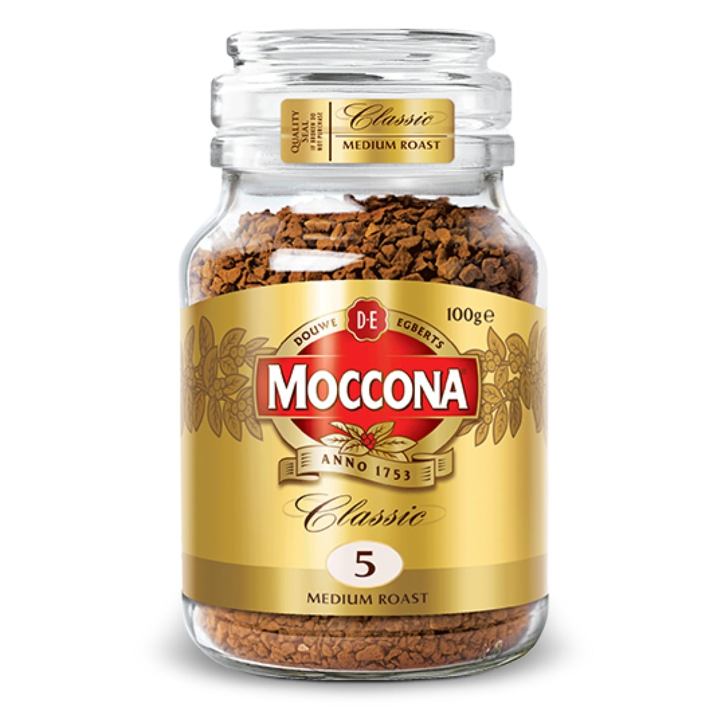 Moccona Coffee 100G Freeze-Dried Coffee Medium Roast