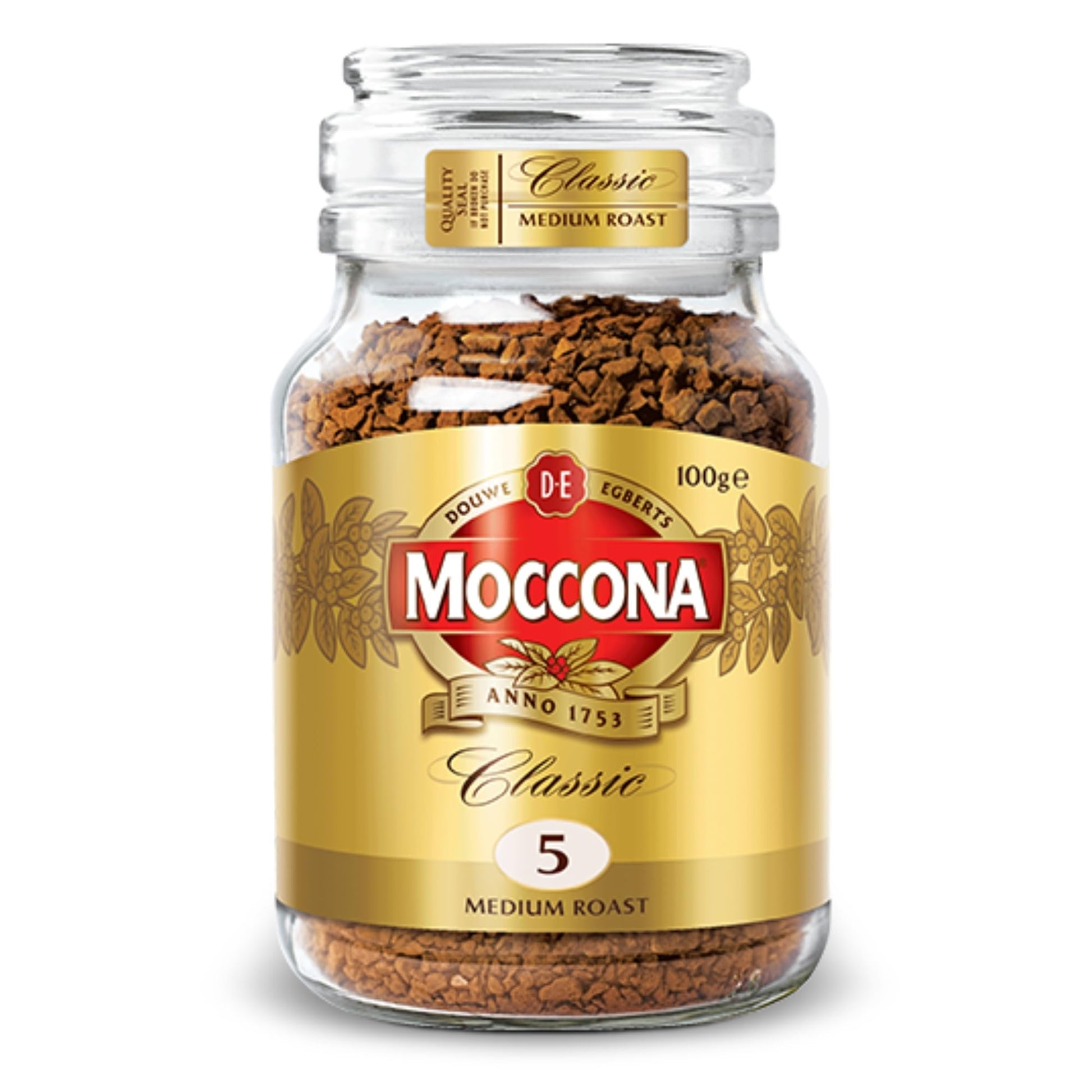Moccona Coffee 100G Freeze-Dried Coffee Medium Roast