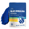 Blue Spirulina Powder, 100% Natural Pure Phycocyanin Extract from Blue-Green Algae, Vegan, Gluten-Free, Non-GMO, Food Coloring f