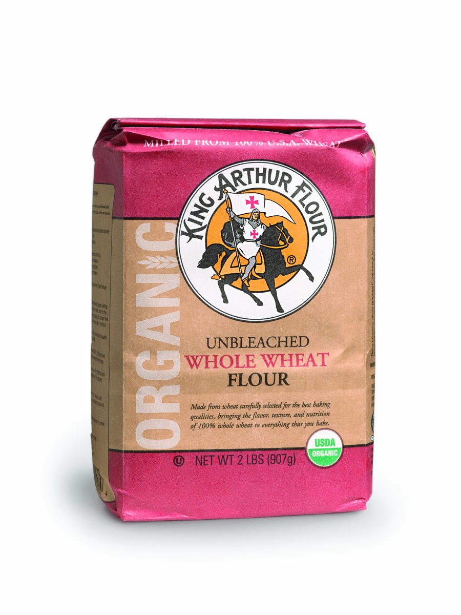 King Arthur Flour Flour Whole Wheat Organic, 32-Ounce (Pack Of 6)