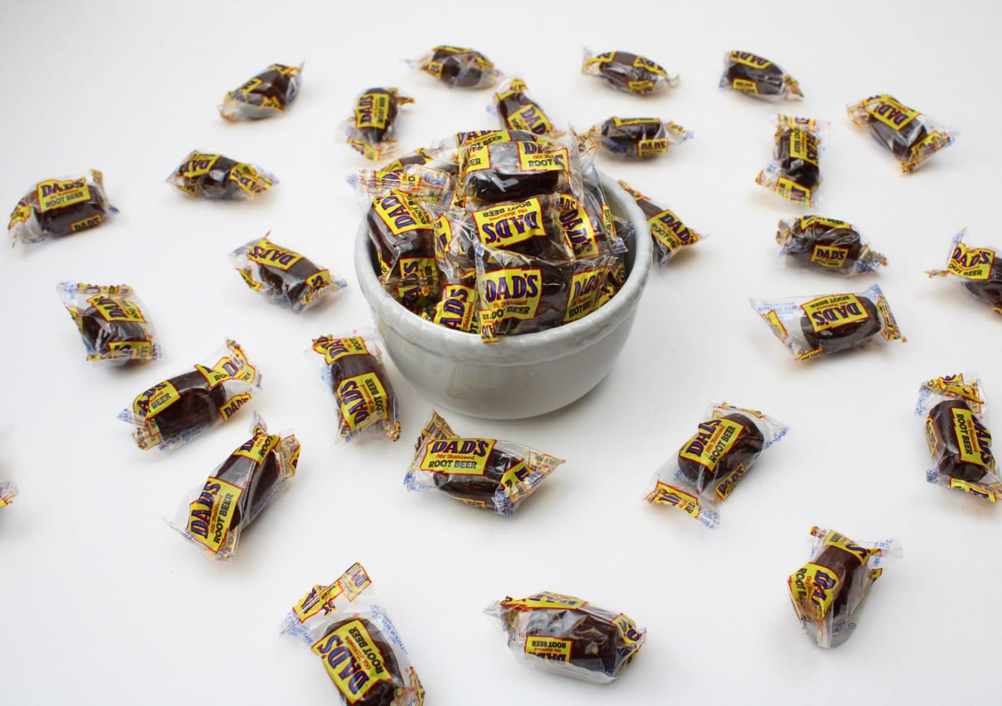 QUEEN CITY CANDY CAVE Old Fashioned Root malt-inspired Barrels Hard Candy - Vintage Retro , 3 Pound