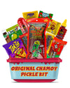 Original Chamoy Pickle Kit, Ready to Make the Famous TikTok Trend, Includes Alamo Dill Pickle, Baby Lucas, Lucas Gusano, Skwinkl