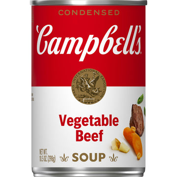Campbell'S Condensed Vegetable Beef Soup, 10.5 Ounce Can