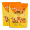 Prince Of Peace Instant Ginger Honey Crystals, Twin Packs - Instant Hot Or Cold Beverage That Soothes Throat - Easy To Brew - Dr