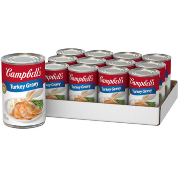 Campbell'S Turkey Gravy, 10.5 Oz Can (Case Of 12)