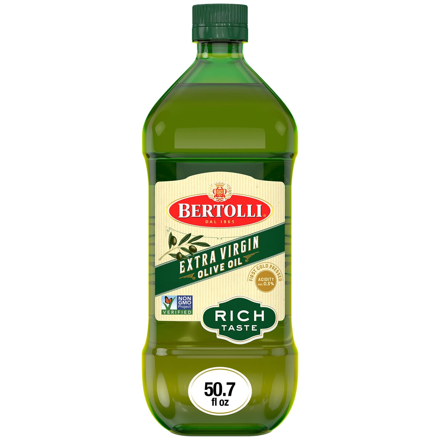 Bertolli Extra Virgin Olive Oil, Rich Taste, 50.7 Fl Oz