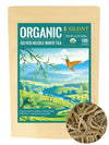 Gldnt Organic Silver Needle White Tea, Enhanced Chinese Organic White Tea Loose Leaf, Low Caffeine, Delicate & Smooth Flavor, 3.5Oz
