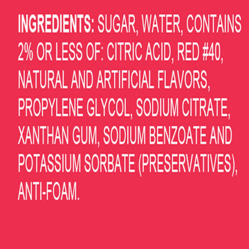 Hypothermias Shaved Ice & Snow Cone Syrup - Bpa-Free Recyclable Plastic Bottle Quart (32 Fl. Oz) - Strawberry - Made With Non-Gm
