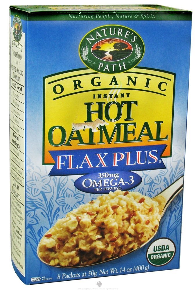 Nature'S Path Organic Flax Plus Hot Oatmeal - 8 Ct
