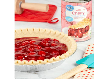 Great Value No Sugar Added Pie Filling Or Topping Variety Bundle, Includes One 20 Oz Apple Pie Filling, One 20 Oz Cherry, And On