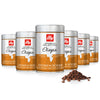 Illy Whole Bean Coffee - Perfectly Roasted Whole Coffee Beans – Etiopia Bold Roast – Gentle Notes Of Jasmine – Floral Notes - 100% Arabica Coffee - No Preservatives – 8.8 Ounce, 6 Pack