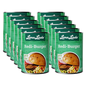 Loma Linda - Plant-Based Meats (Redi-Burger (15 oz.), 12 Pack)