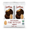 Justins, Peanut Butter Cups Dark Chocolate Box Organic, 1.4 Ounce, 12 Count
