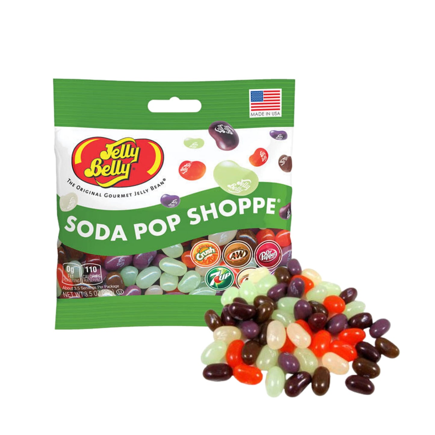Needzo Movie Night Snack Mix Soda Pop And Buttered Popcorn Jelly Beans, Gourmet Chewy Candy For Boys Or Girls, Shareable Bagged