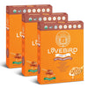 Lovebird Organic Gluten Free Cereal, Honey Flavor - Prebiotic Fiber, Gut Health, Low Sugar, Grain Free, Breakfast or Snack - Hea