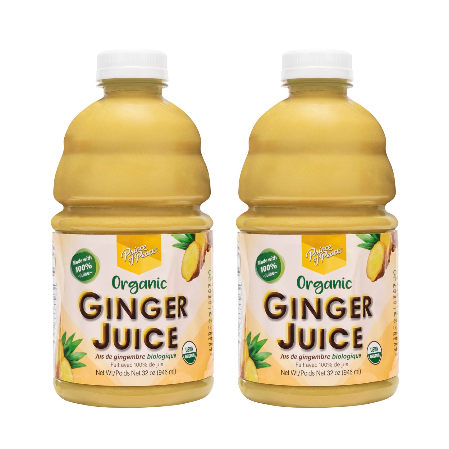 Prince Of Peace 99% Organic Flavor Blendger Juice. Health Product Free Digestive Health Top-Grade Quality Not From Concentrate Made In U.S.A 32Oz. (Pack Of 2)