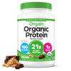 Orgain Organic Vegan Protein Powder, Chocolate Peanut Butter - 21g Plant Protein, 6g Prebiotic Fiber, Low Net Carb, No Lactose Ingredients, No Added Sugar, Non-GMO, For Shakes & Smoothies, 2.03 lb