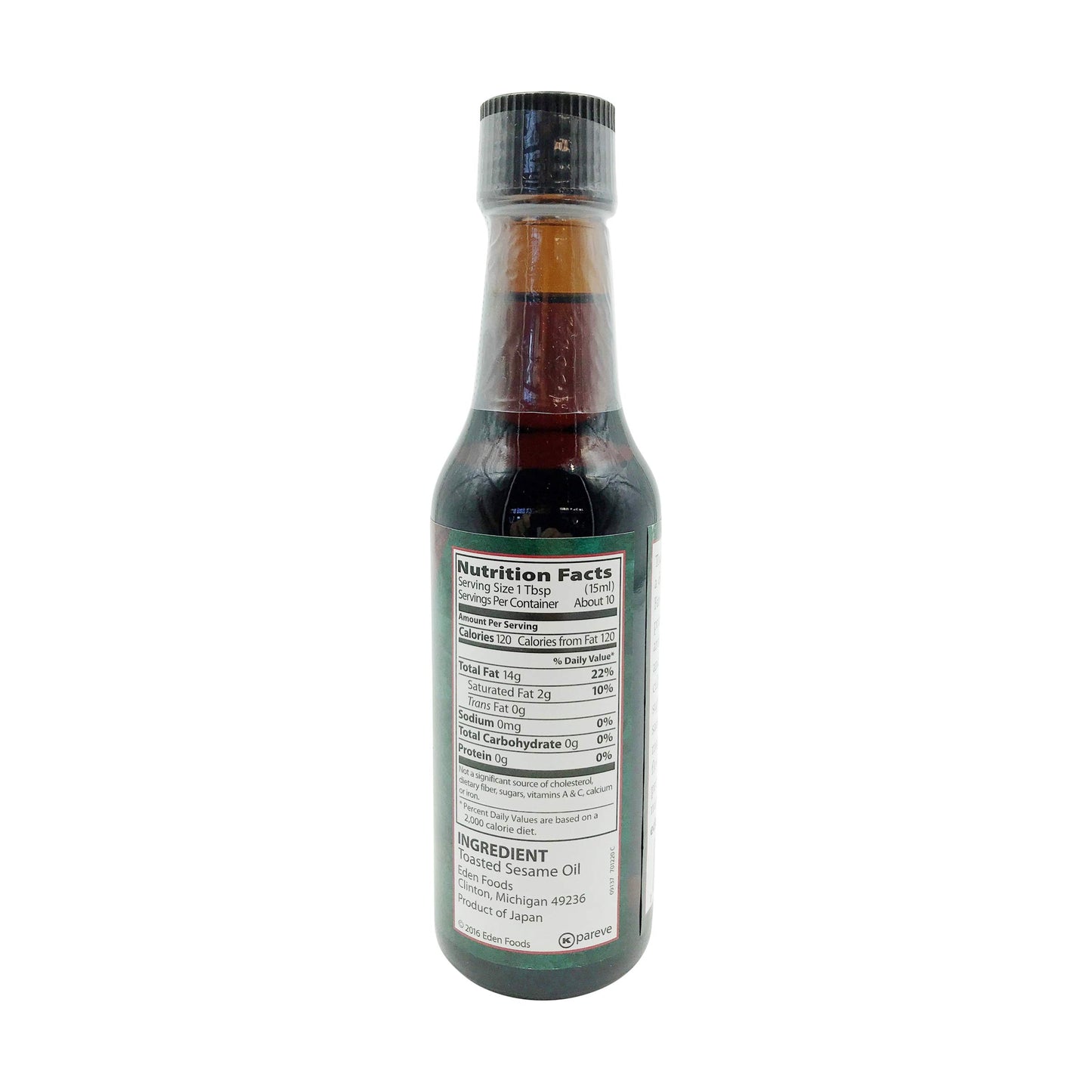 Eden Foods Oil Sesame Toasted, 5 Oz