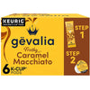 Gevalia Caramel Macchiato 2-Step K-Cup & Froth Packets, 6 Count (Pack Of 3)