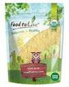 Food to Live Organic Millet Flour, 1 Pound Non-GMO, Kosher, Vegan, Stone Ground, Unbleached, Unbromated, Bulk, Product of the US