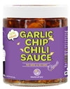 SAUCE UP Garlic Chip Chili Sauce | Chipotle Flavor | All-Natural, Keto, Gluten-Free, No MSG | Fried Garlic, Mexican Chilies, Cru