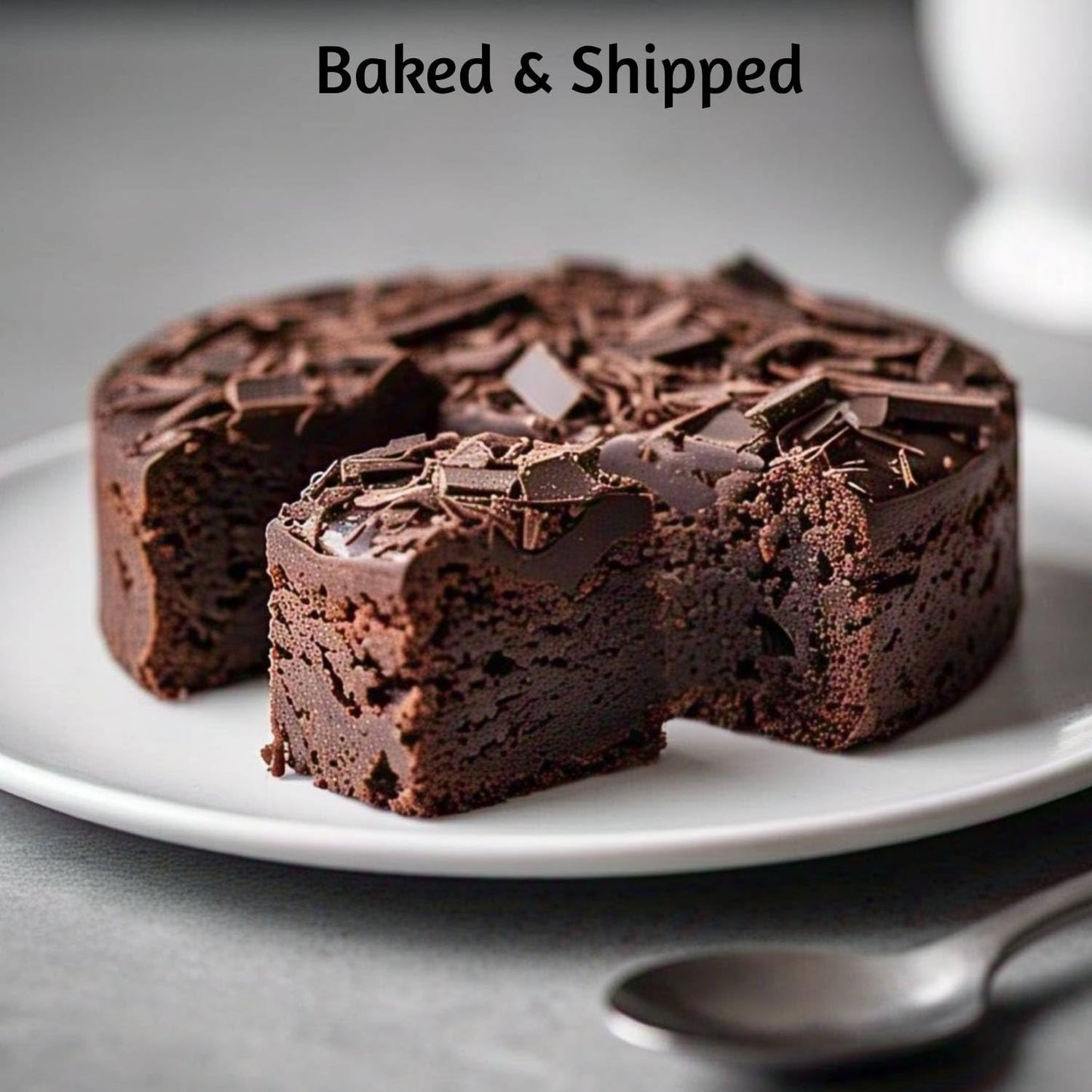 Andy Anand Exquisite 9'' Triple Chocolate Cake, Amazing-Delicious-Decadent Gourmet Food Made Fresh, Birthday, Valentine, Christm