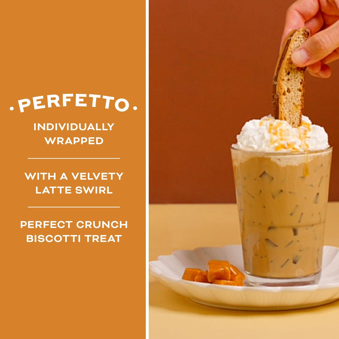 Nonni'S Salted Caramel Biscotti Italian Cookies - 3 Boxes - Biscotti Individually Wrapped Cookies - Italian Biscotti Cookies W/R