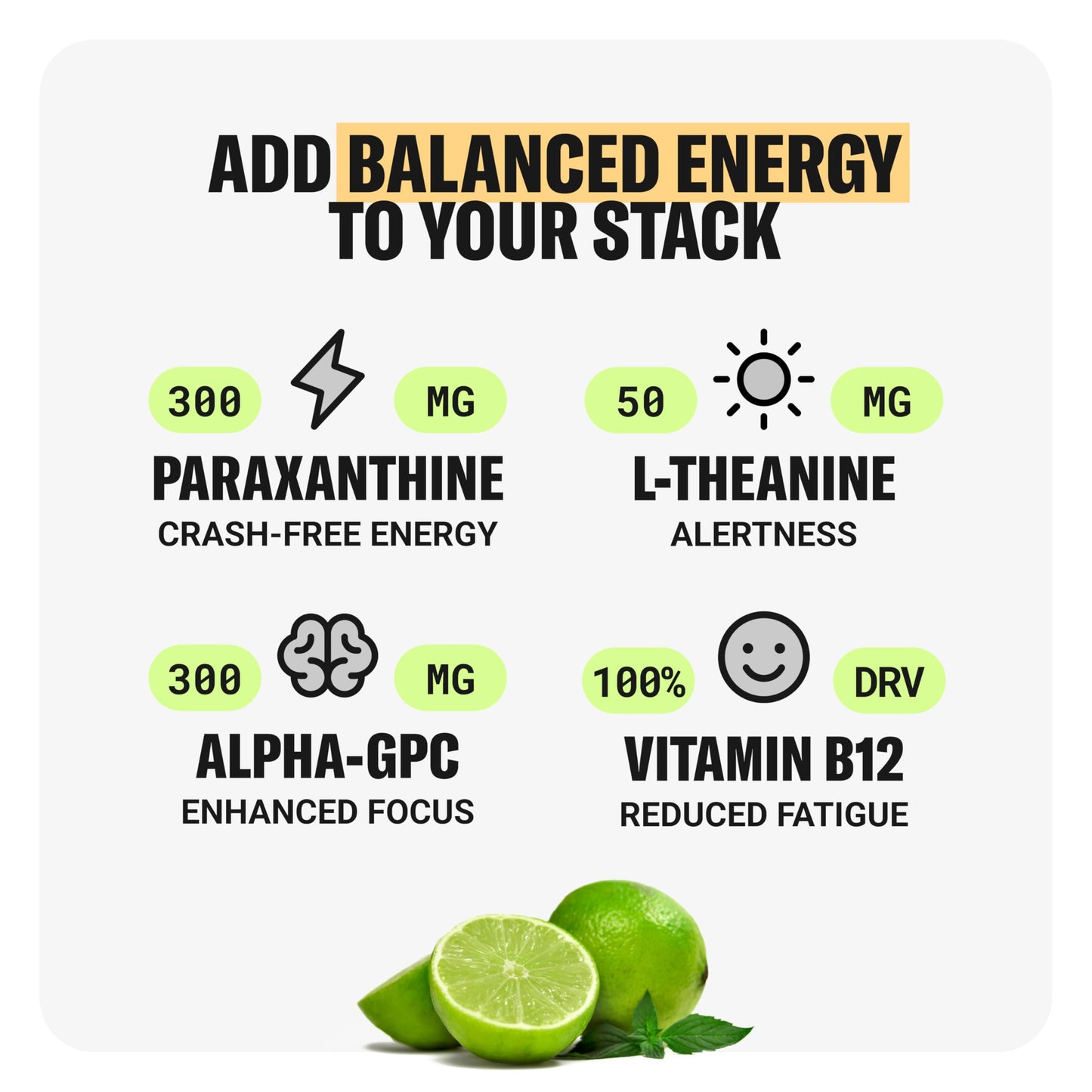 Update Energy Drink - Jitter Free, Caffeine & Sugar Free, Lime, 12 Fl. Oz, Green, 12 Pack