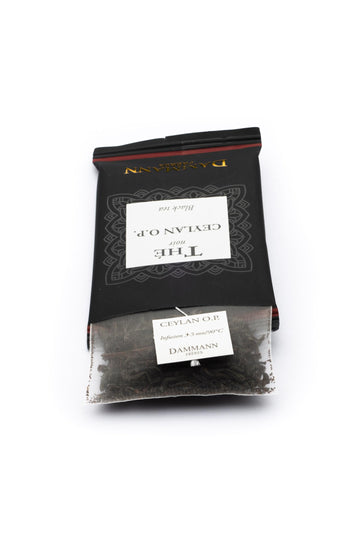 Dammann Freres Ceylan O.P. Premium Black Tea Bags, Individually Wrapped, 24 Count