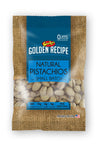 Gurley's Golden Recipe Natural Pistachios, Unsalted, 2.25 oz (Pack of 8)