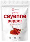Ground Cayenne Pepper Powder, 6Lbs (60,000 Shu Heat) | Premium Source For Spice & Seasoning | Garden Protection From Wildlife | Additive Free, Non-Gmo, Bulk Supply