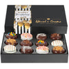 Happy Birthday Cookies - Birthday Cookie Gift Basket - Gourmet Food Gifting for Him/Her (Large, Assorted Flavors)