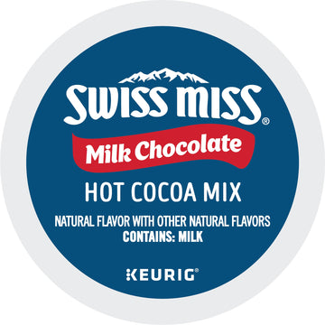 Swiss Miss Milk Chocolate Hot Cocoa, Keurig Single-Serve K-Cup Pods, 60 Count (6 Packs Of 10)