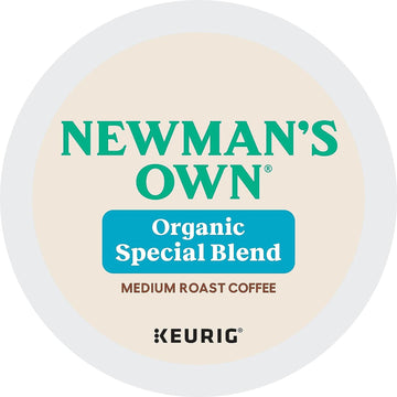 Newman'S Own Organics Newman'S Special Blend Caffeinated Coffee For Keurig Brewing Systems, 80 K-Cups