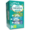 Happy Snack Company Crunchy Chickpeas Classics Variety Pack (Pack of 24 1oz) Classic Sea Salt x 8 Lime & Cracked Pepper x8 Sea S