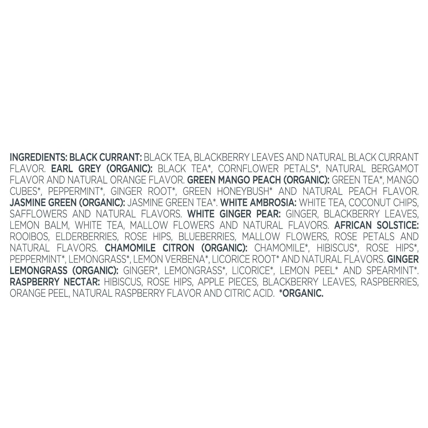 Tea Forte Tea Tasting Assortment Premium Tea Petite Presentation Box, Tea Sampler Gift Set, 10 Count, 1 Of Each Variety Individually Wrapped Handcrafted Pyramid Infuser Bags