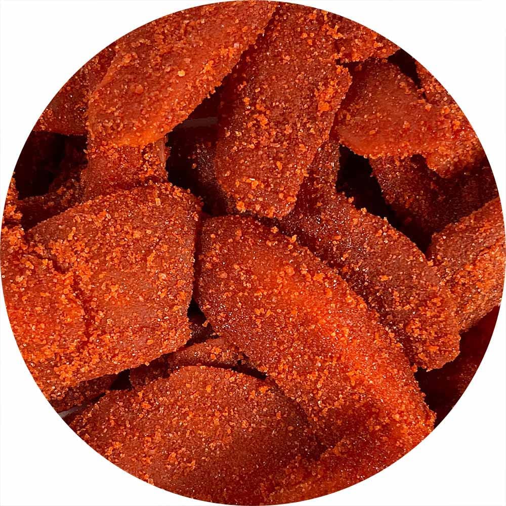 Chili Chamoy Mango Slices, 16 Oz. Bag Of Authentic Mexican Dry Fruit Candy, Sweet And Spicy Flavor, Fresh And Natural Dulce Mexi