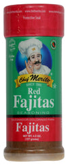 Chef Merito | Fajitas Rancheras Seasoning | 1 Bottle | 4.5 OZ | Authentic Latin Flavor Since 1985