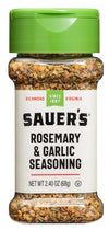 Sauer's Rosemary & Garlic Seasoning, 2.40 Ounce (Pack of 1)
