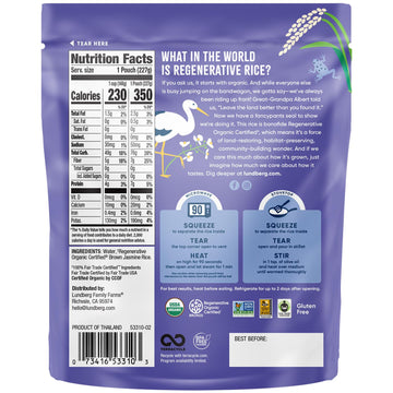 Lundberg Rice Brwn Thai Hom Mali Org